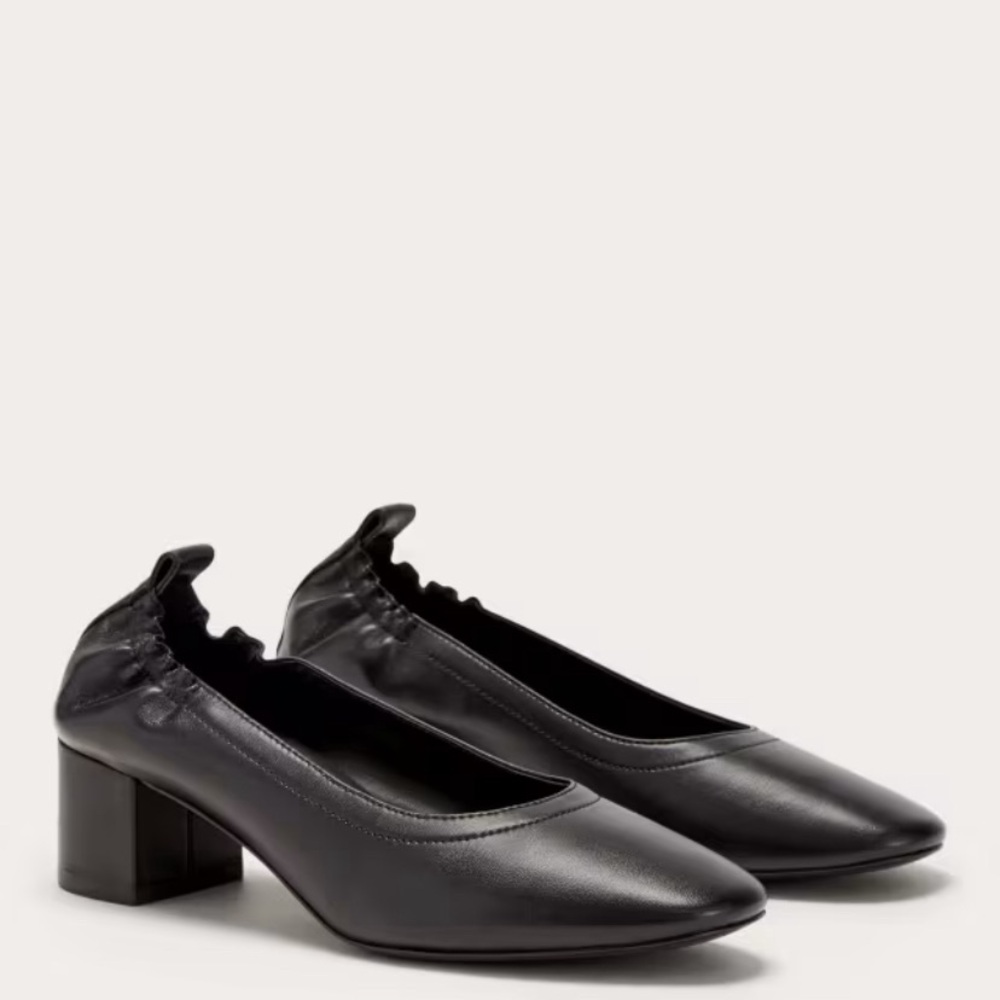 Everlane The Day Heel Black Women’s size 10